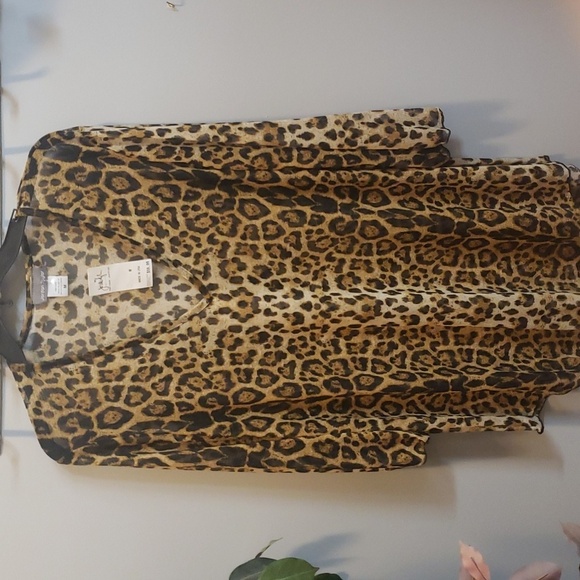 Jordan Taylor NWT leopard print beach cover-up - Picture 1 of 4